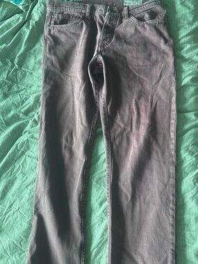 Brunello Cucinelli Straight Jeans — Muted Plum